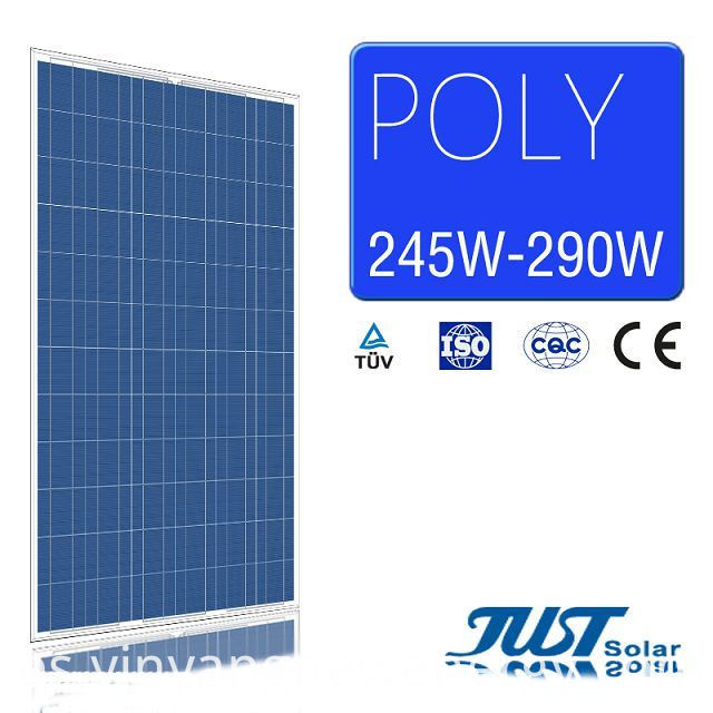 Paneles solares de 225 vatios con calidad de grado y alta eficiencia